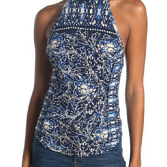 Free People Tops - FREE PEOPLE MADAGASCAR HALTER TOP